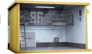 Alloy Car Model Toy Display Stand 1:24 Garage Model Simulation Scene Toy car Parking lot with Light car Model Display Box Ornaments Car Garage Protection Collectibles(771242)