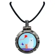 Bohin Pets on the Beach Thread Cutter Pendant
