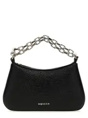 [Mcqueen] Mcqueen-Mcqueen T-Bar Mini Borse A Mano Nero-Donna OS