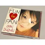 鈴木亞美 繽紛樂園單曲精選輯 AMI SUZUKI FUN FOR FAN CD 2001年 專輯 台壓版