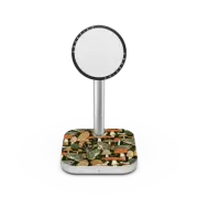 2-in-1 Charging Stand Midnight Mushroom Garden