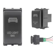 Switch Boss Push Switch fits Nissan Large Patrol Narava - LED Light Bar