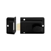 Lockwood Black Single Cylinder Nightlatch