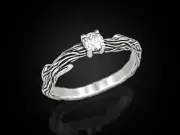 Tree wax pattern ring for lost wax casting jewelry castable wax resin