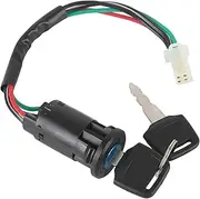 Ignition Switch 1pcs Motorcycle with Wire Ignition Switch Key Start Switch Door Locks ATV Motorcycle Ignition Switch Lock
