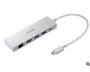 Original Samsung Multiport Adapter 5-in-1 USB-C USB-A HDMI RJ45 NEW