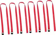 COHEALI 6Pcs Nylon Cargo Fastening Straps Durable Tie Down Straps for Luggage and Cargo Transport for Travel and Outdoor Use