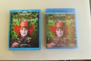 Disney Alice In Wonderland Blu-Ray + DVD NEW With Slip Cover