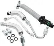 Oil Pipe Turbocharger Oil Return Pipe Turbo Oil Hose Coolant Pipe Line for Corsa D Corsa E Astra J Caravan Astra J GTC Insignia A Sports Tourer Meriva B Mokka X Zafira C Tourer Adam Cascada 1.4