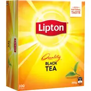 Lipton Quality Black Tea Bags 100 pack