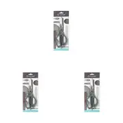3x TopChef Multi-Function Steel/Plastic Kitchen Scissor Cooking Shears 1222x8cm