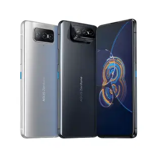 ASUS ZenFone 8 Flip ZS672KS 8G/256G翻轉三鏡頭5G雙卡機※送自拍桿+支架+盒內附保護殼※ 流光銀