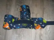 NEW set of 2 navy blue spaceship/star/space polo wraps (horse/pony leg wraps)