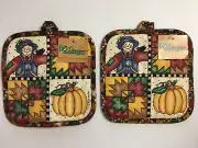 Barth Dreyfuss Of California Autumn Quilt Pot Holders Debbie Mumm