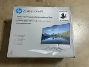 HP 27-DP0053W ALL-IN-ONE AMD Ryzen™ 5 4500U 512GB SSD 8GB 27" White Desktop PC