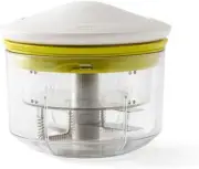 VeggiChop Plus Hand-Powered Food Chopper and Condiment Maker