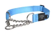 Rogz Control Obedience Non-Slip Dog Collar Turquoise - 3 Sizes