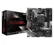 ASRock B450M-HDV R4.0 AM4 AMD Promontory B450 SATA 6Gb Micro ATX AMD Motherboard