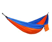C115 Outdoor Camping Hammock Color Matching Double Ultra-light Indoor Garden Swing Bed with Travel Bag for Outdoor Activity Hiking