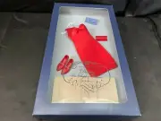 NEW !! Franklin Mint "PRINCESS DIANA" Ensemble ~ Red Dress w/Bow