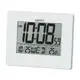 日本精工-SEIKO可立式多功能電子鬧鐘・日期溫度時間顯示・公司貨保固1年・(QHL057W)