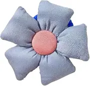 Baby Sunflower Head Rope Daughter Child Hair Circle Does not Hurt Hair Lovely Flowers tie Horsetail Headdress Girl Rubber Band-Blue - Big Flower Hair Circle