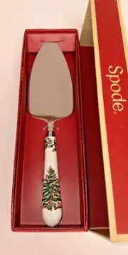 Spode Christmas Tree 10" Cake Slicer Pie Server Utensil New In Box