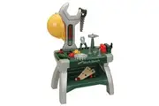 Klein Bosch 71cm Workbench Junior Mini Work Tools Set Hammer Saw Vice Kids Toys