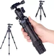 15.7In/0.97Lb Lightweight Compact Carbon Fiber Tripod with 360° Ballhead Travel