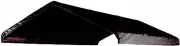 Shade Cloud Canopy Replacement Cover 10'X20' Black Tarp