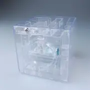3D Cube Puzzle Cube Model Money Maze Bank Saving Coin Collection Case Box Toys
