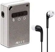 Cube Voice Recorder, Voice Activated Noise Cancelling Sound Recording Box, Play Recorded Sound by 3.5 Plug Earphone, Voice Memo Recording Device with 32GB Memory for Class, School, Meeting, Students