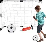 Portable Soccer Goal | Football Goal | Toddler Football Net | Small Soccer Goals | Indoor Soccer Net | Toddler Football Goal Net, Kids Toy Soccer Goal Set, Football Goal for Kids