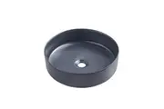 360x360x120mm Matte Dark Blue Above Counter Ceramic Basin