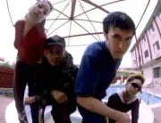 Nic Endo, Carl Crack and Alec Empire of Atari Teenage Riot Old Photo 2