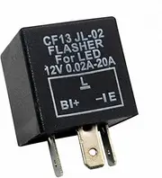Fix Electronic LED Turn Signal Light Hyper Flash 3-Pin CF13 CF13JL EP34 Car Flasher Relay
