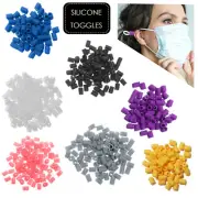 10-100Pcs Cord Lock Stopper Adjustable Mask Toggle Buckle Lanyard For Drawstring