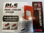 Pearl Abrasives Tile Spacers Leveling System 500pc PLS 1/8" Tile Red Clips