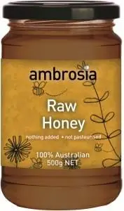 Ambrosia Honey Raw G/F 500g