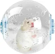 Hamster Exercise Ball, Breathable Exercise Hamster Running Wheel, Portable Multifunctional Wheel Cage Activities Fun Playtime for Family Friends Kids Teen