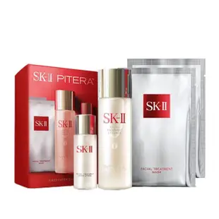 【SK-II】官方直營 新客入門首選青春露新客組(青春露75ml+化粧水30ml+敷面膜2片)