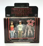 Funko Stranger Things (Will, Dustin, Demagorgon) 3-pack figure MIB NEW!