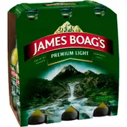 James Boags Premium Light Bottle 375mL