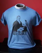 GOT BLUES BL.LEMON GUITAR T-SHIRT SIZES XL and all other sizes