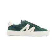 [Moncler] Moncler-Green Monaco 2 Leather Sneakers-Uomo 43 IT