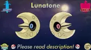 ⚔️Shiny/Non-shiny Lunatone 6IV️Pokémon Sword/Shield HOME (Legal)