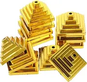 Veemoon Pcs Mini Flag Stand for Desk Gold Plastic Base Small Desk Flag Holder Easy to Use Compact Design