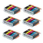 36 New Ink Cartridges with chip for Canon PGI-250 CLI-251 MG6320 MG7120 MG7520