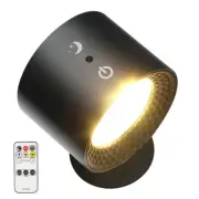 LED Wall Mounted Reading Light Sconce Stairs Mounted Lamp Battery Rechargeable