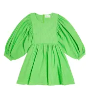 [Morley] Morley Ulla cotton and linen dress Y 8 green